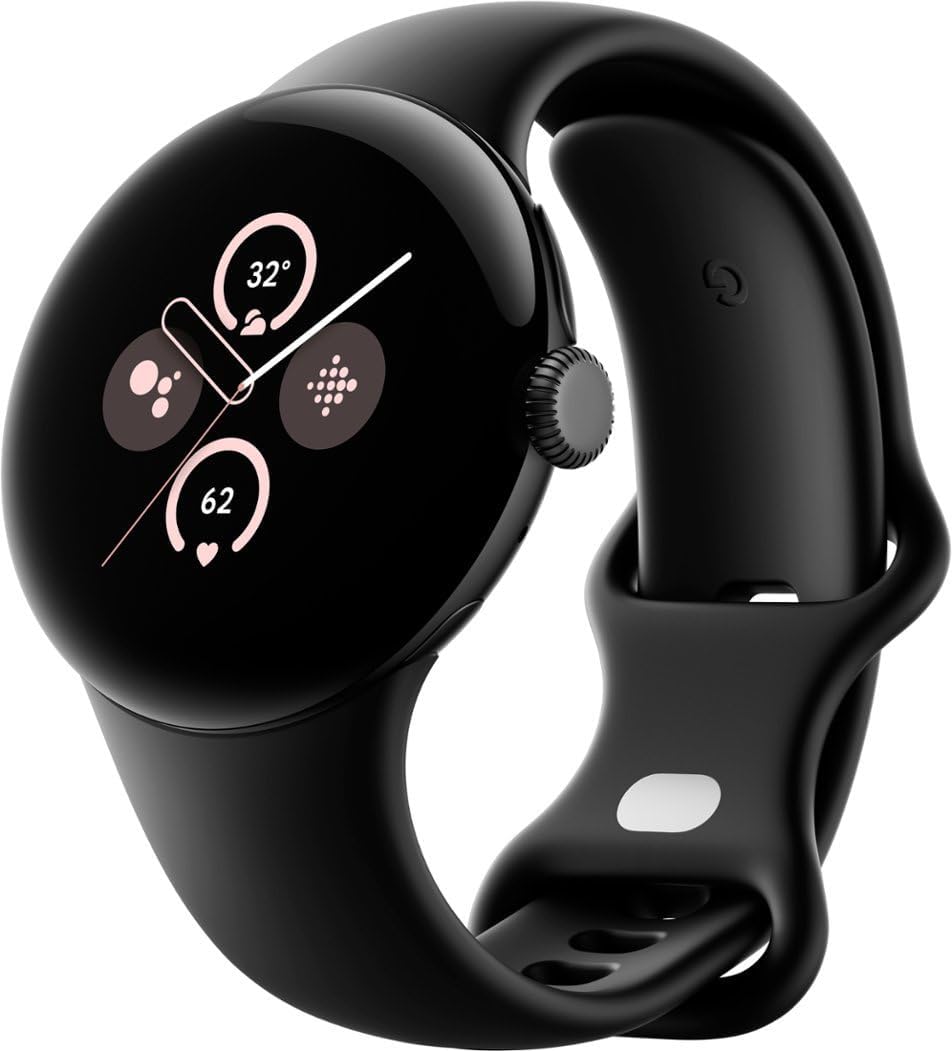 Google Pixel Watch 2 41mm GPS | Black | Product view 1 | Configuration=Standard