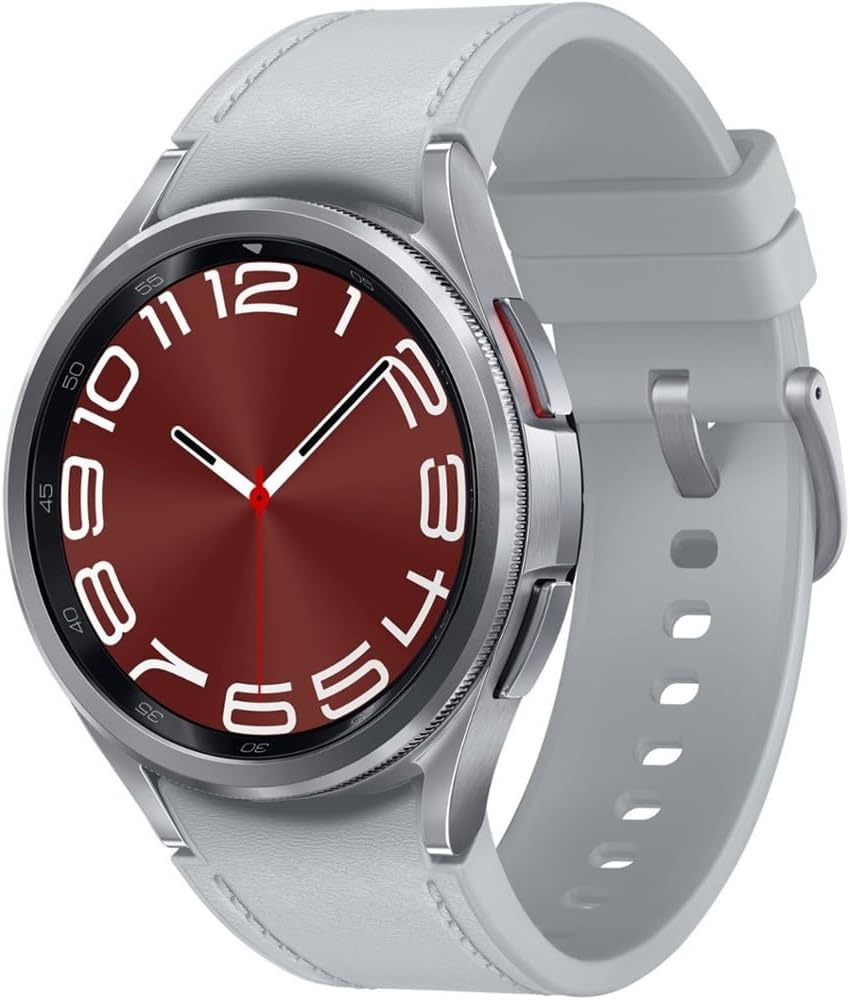 Samsung Galaxy Watch 6 Classic 43mm GPS | Silver | Product view 1 | Configuration=Standard