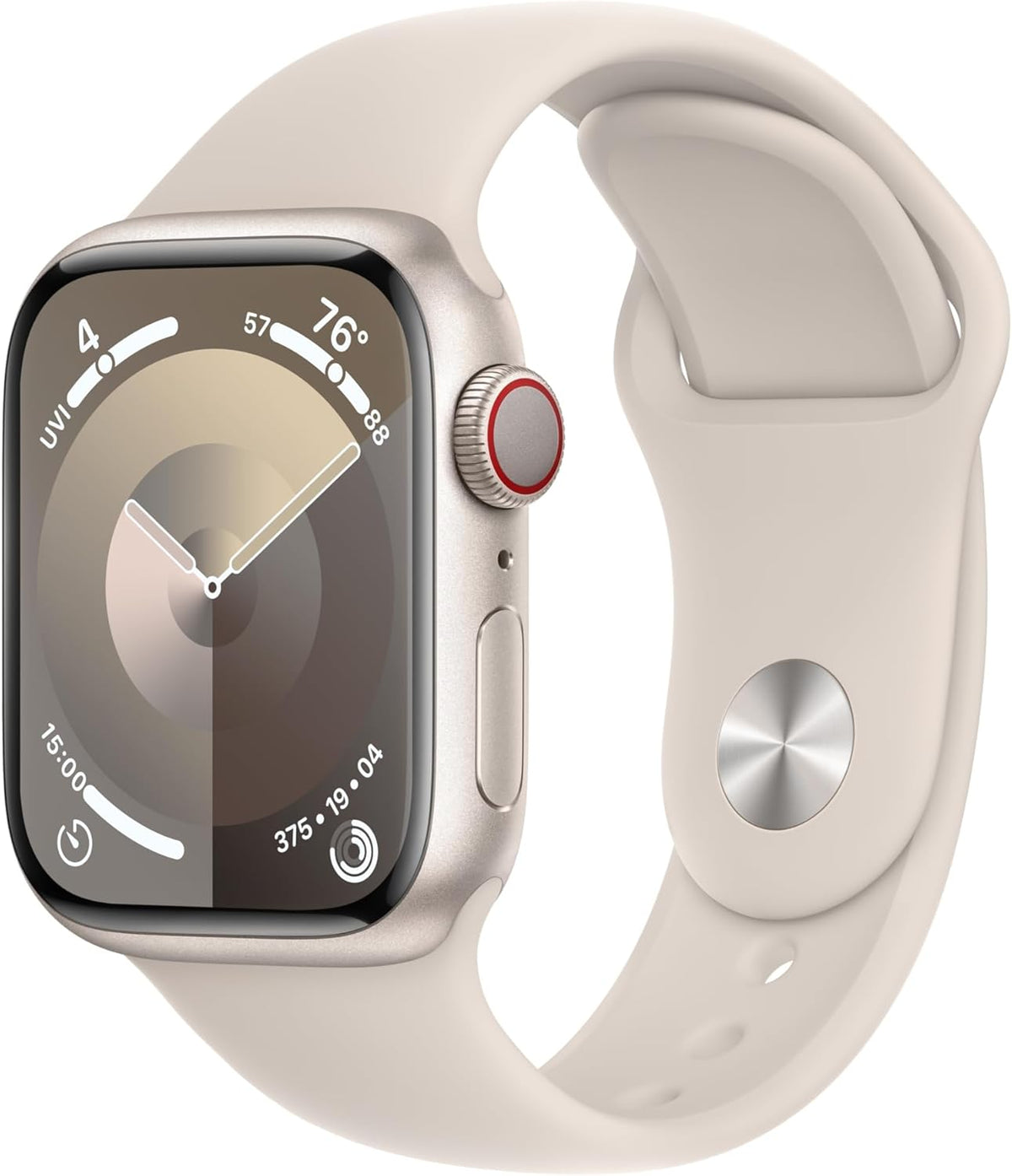 Apple Watch Series 9 41mm GPS + Cellular | Starlight | Product view 1 | Configuration=Standard