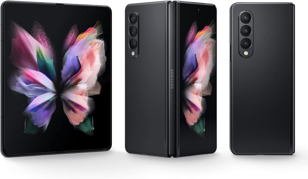 Samsung Galaxy Z Fold 3 Unlocked | Black | Product view 2