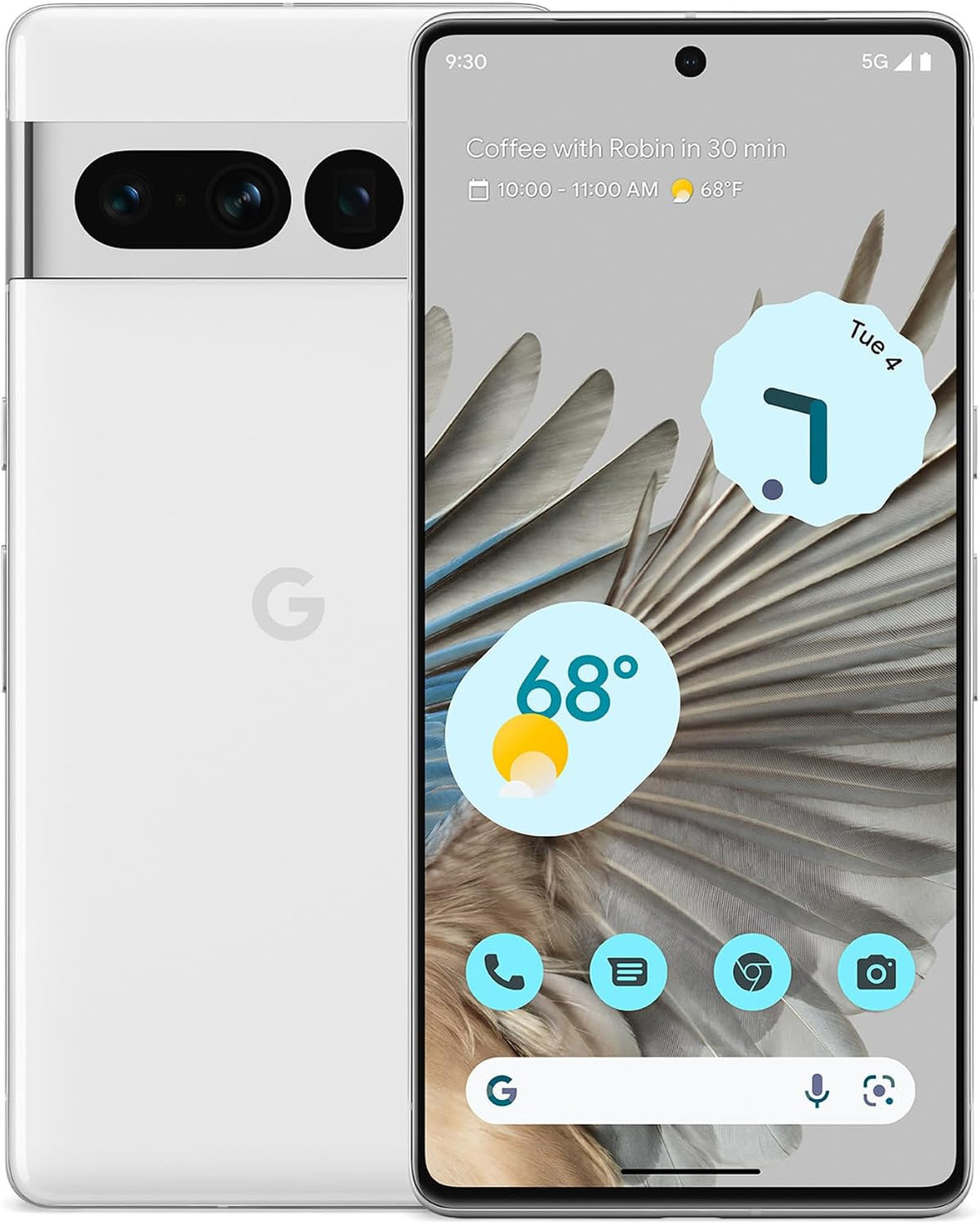 Google Pixel 7 Pro Unlocked | Snow | Product view 1
