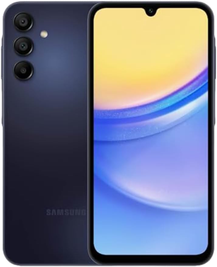 Samsung Galaxy A15 Unlocked | Black | Product view 1