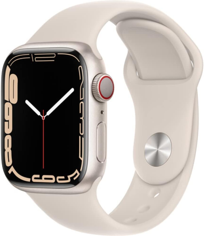 Apple Watch Series 7 41mm GPS + Cellular | Starlight | Product view 1 | Configuration=Standard