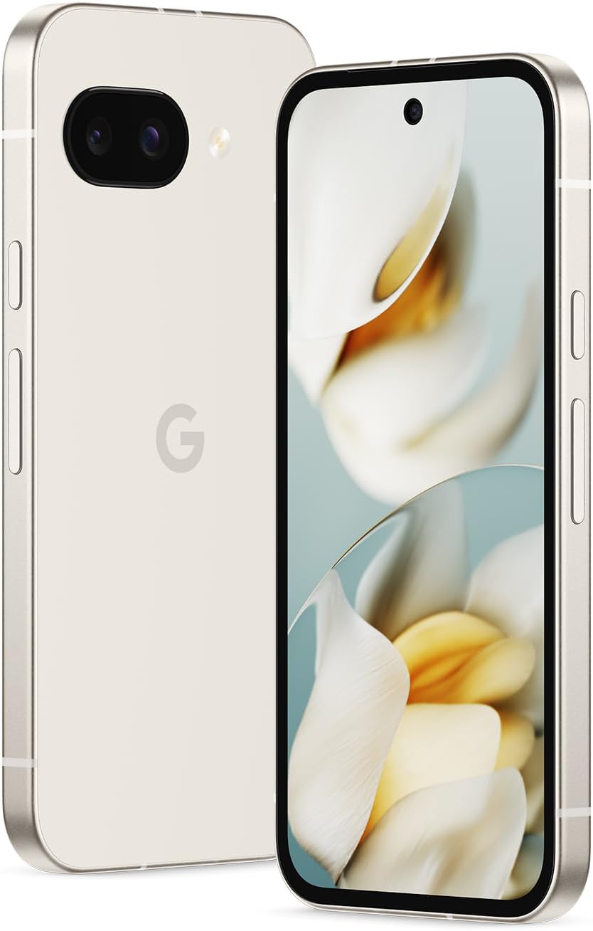 Google Pixel 9a | Porcelain | Product view 1