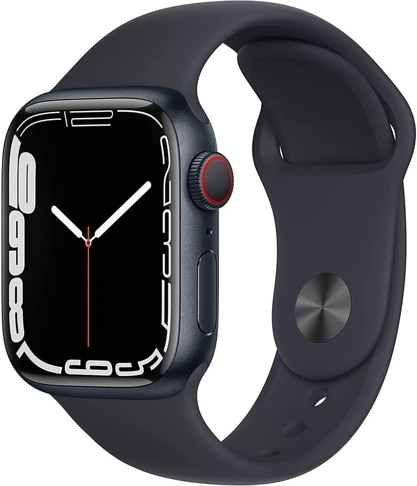 Apple Watch Series 7 41mm GPS + Cellular | Black | Product view 1 | Configuration=Standard