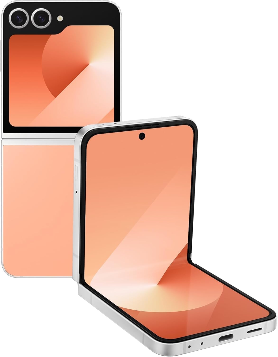 Samsung Galaxy Z Flip 6 Unlocked | Peach | Product view 1