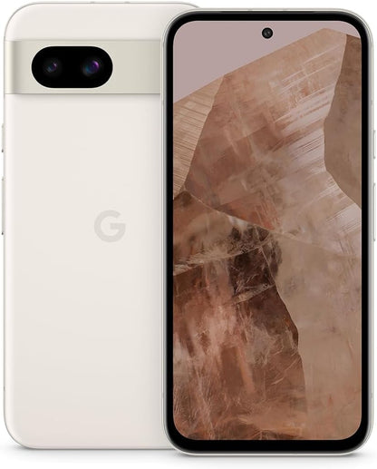 Google Pixel 8a Unlocked | Porcelain | Product view 1