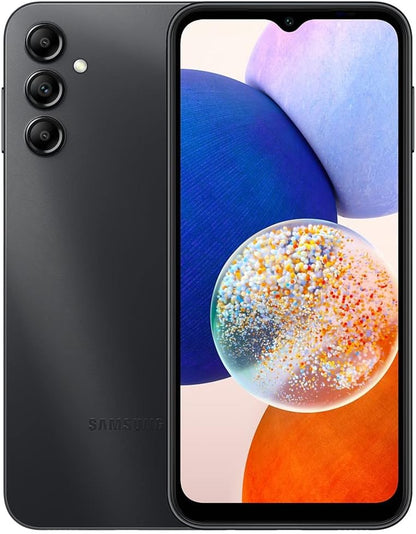 Samsung Galaxy A14 Unlocked | Black | Product view 1