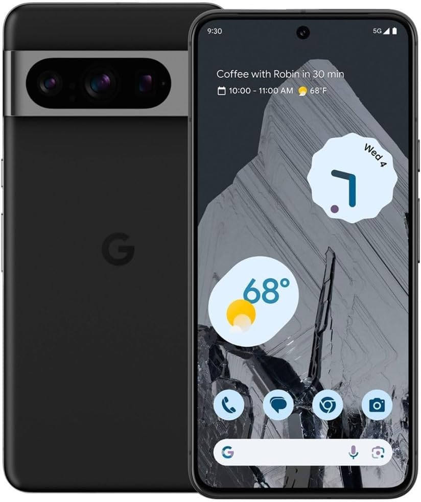 Google Pixel 8 Pro Unlocked | Black | Product view 1