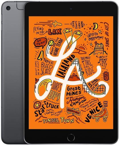 iPad mini (5th Generation) Wi-Fi + Cellular | Space Gray | Product view 1