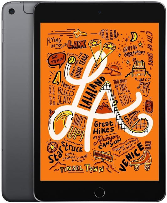 iPad mini (5th Generation) Wi-Fi + Cellular | Space Gray | Product view 1