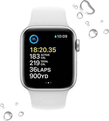 Apple Watch SE 2 40mm GPS | Silver | Product view 3 | Configuration=Standard