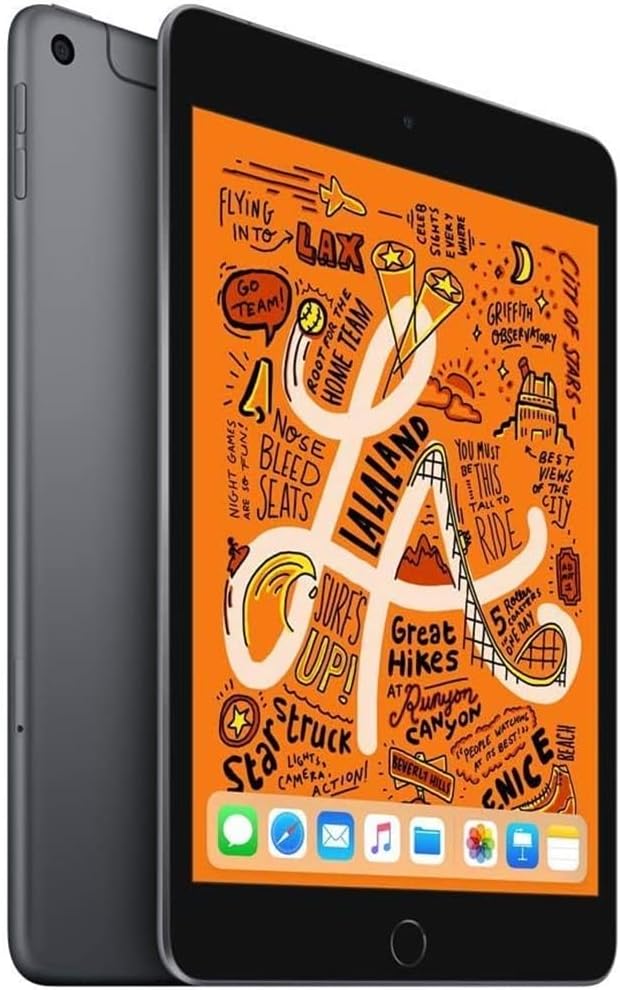 iPad mini (5th Generation) Wi-Fi + Cellular | Space Gray | Product view 2