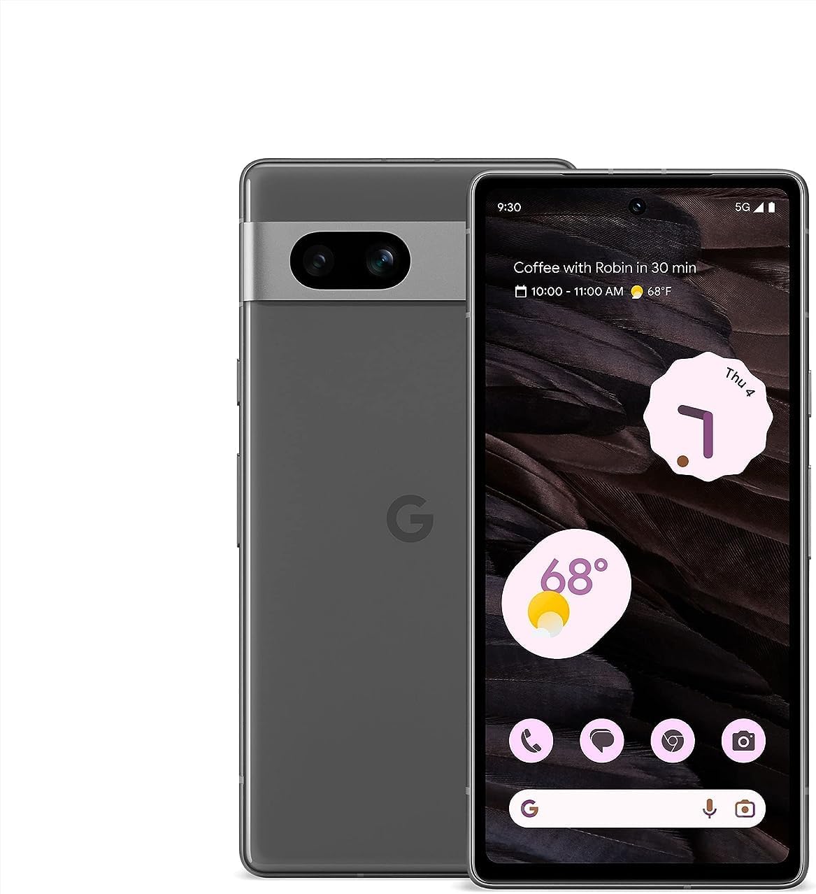 Google Pixel 7a Unlocked | Charcoal | Product view 1