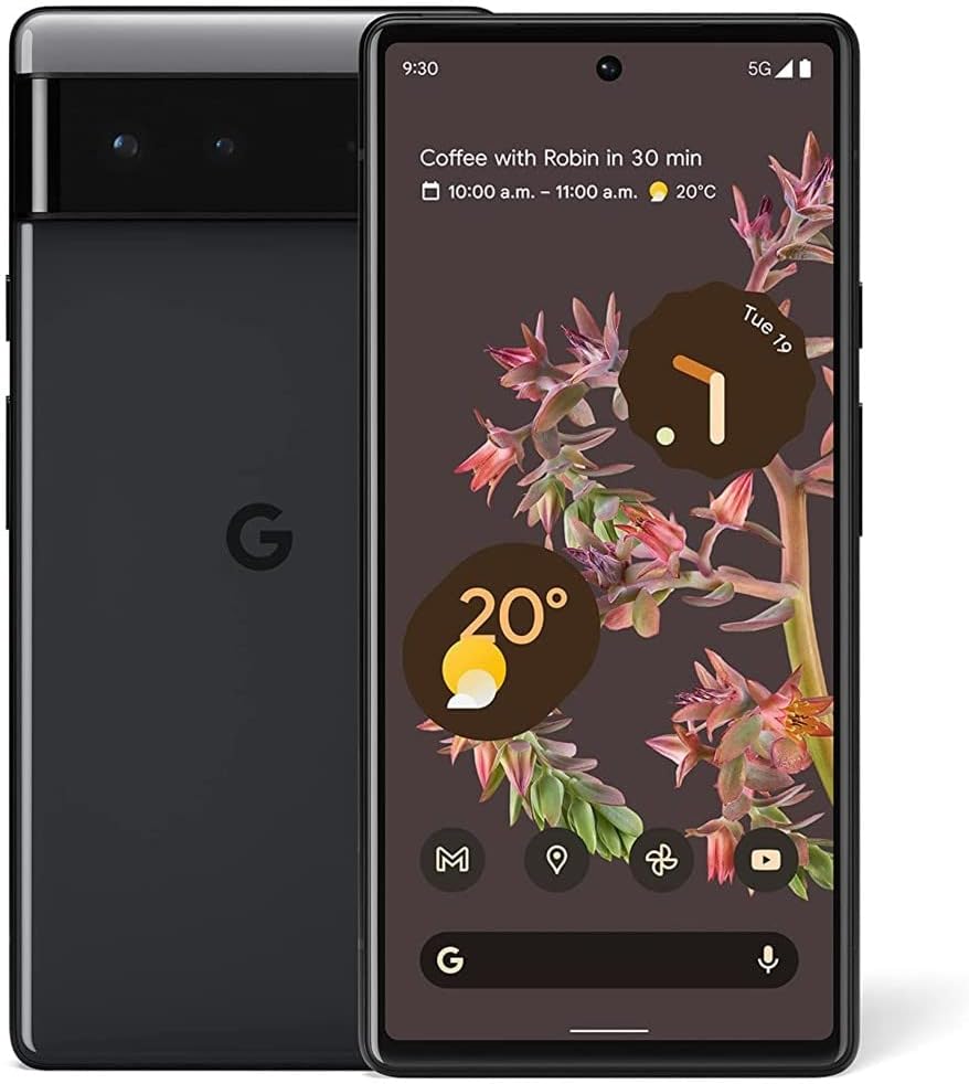 Google Pixel 6 Unlocked | Black | Product view 1