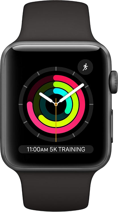 Apple Watch Series 3 42mm GPS | Black | Product view 2 | Configuration=Standard