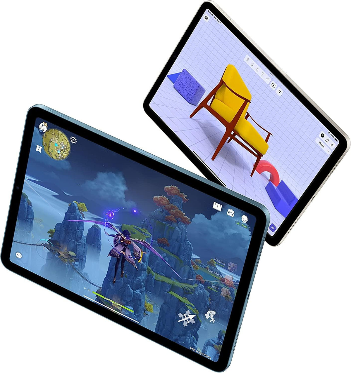 Apple iPad Air (5th Gen) Cellular | Purple | Product view 3