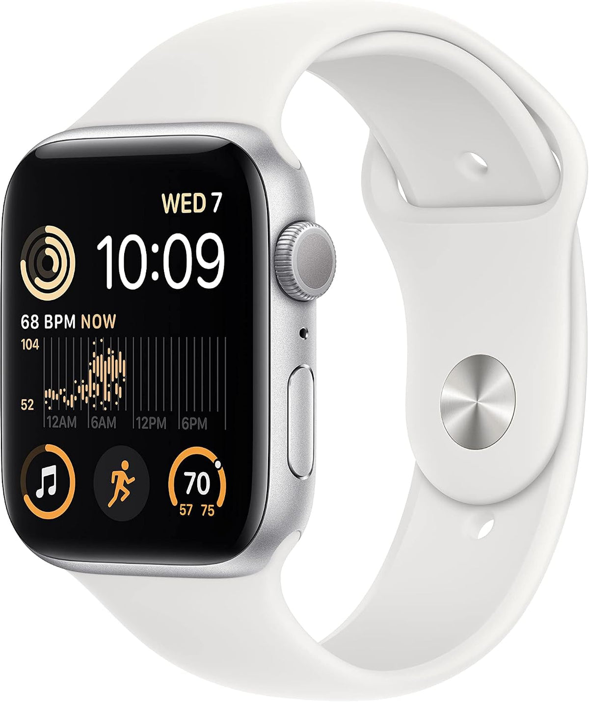 Apple Watch SE 2 44mm GPS | Silver | Product view 1 | Configuration=Standard