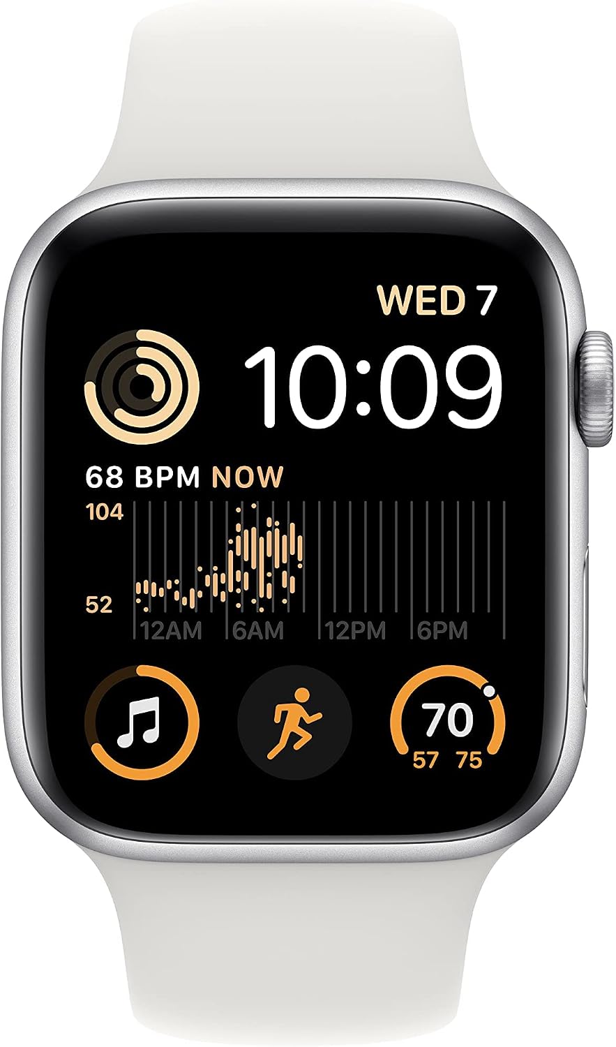 Apple Watch SE 2 44mm GPS | Silver | Product view 2 | Configuration=Standard