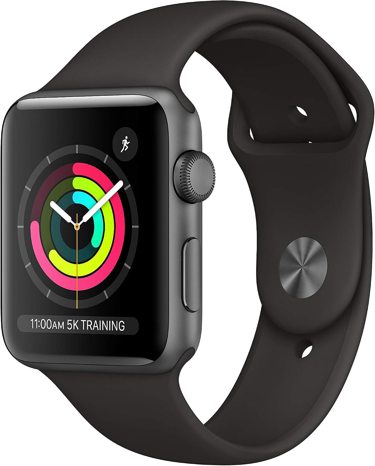 Apple Watch Series 3 42mm GPS | Black | Product view 1 | Configuration=Standard