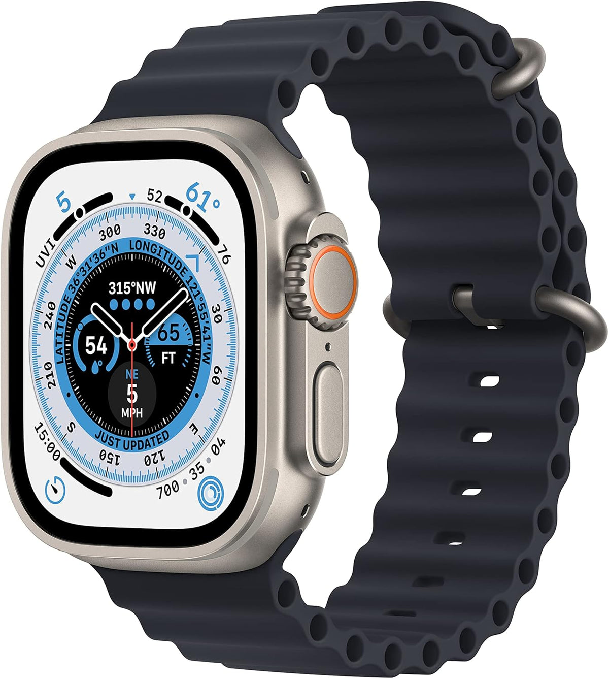 Apple Watch Ultra 49mm GPS + Cellular | Black | Product view 1 | Configuration=Standard