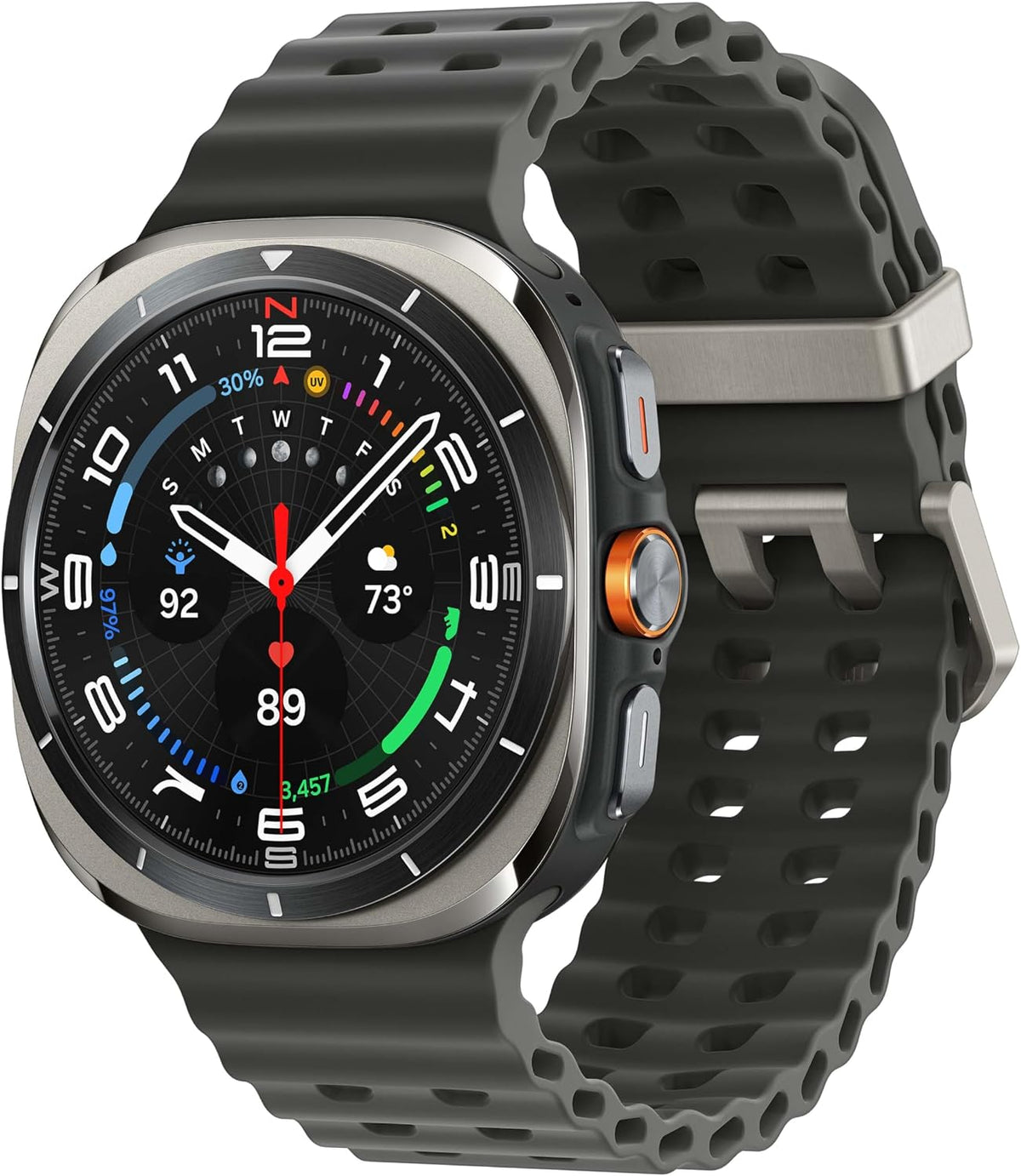Samsung Galaxy Watch Ultra 47mm Connectivity not specified | Titanium / Silver | Product view 1 | Configuration=Standard